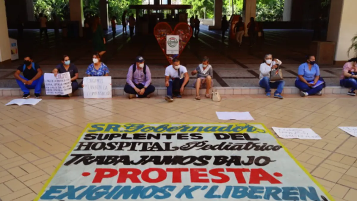 manifestación médicos